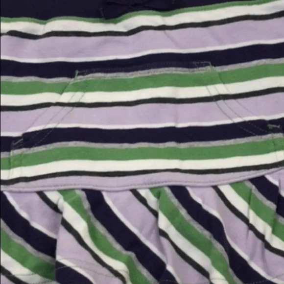 GYMBOREE EUC GIRLS SKORT SKIRT BOTTOMS STRIPES SUMMER CASUAL GIRL PURPLE SIZE 4 - Picture 3 of 6